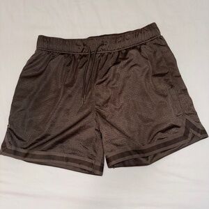 Abercrombie Brown/Olive Basketball Shorts